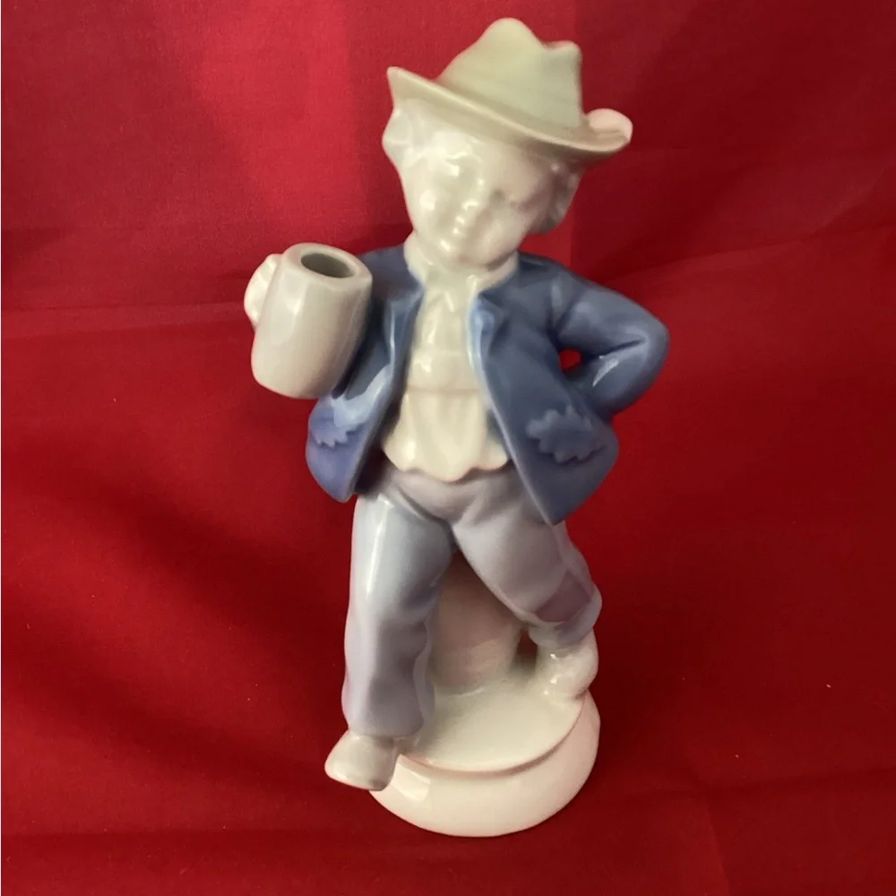 Vintage Gerold Porzellan Western Germany Bavarian Mug Boy Porcelain - Picture 1 of 10